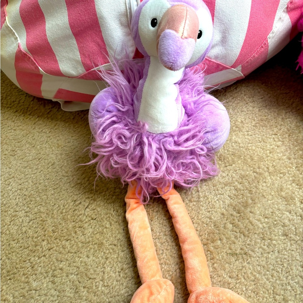 Flamingo stuffed animal